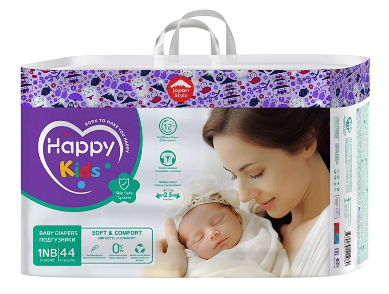Упаковка Happy Kids 1 NB